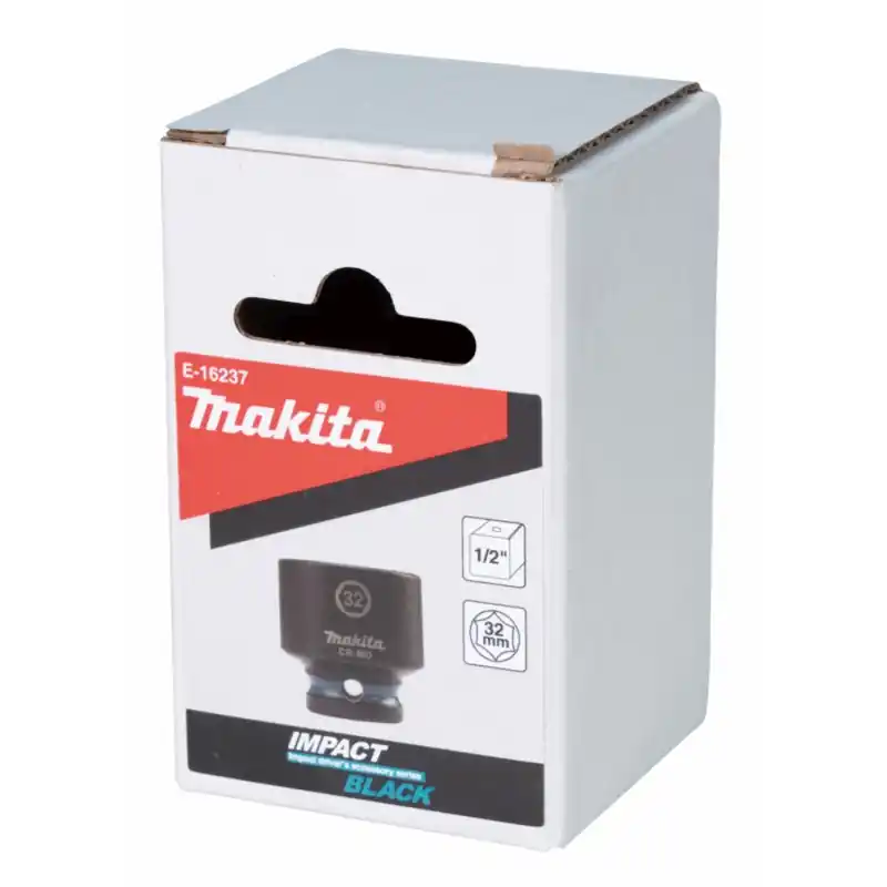 Expressversand Makita E-16237 Steckschlüssel 1/2", Vierkant, IMPACT BLACK, 32mm
